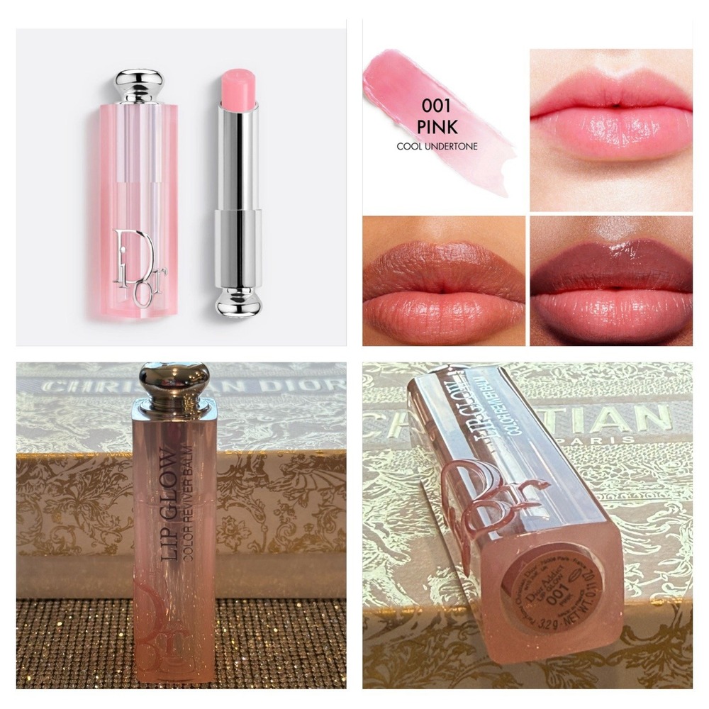 Dior Addict Lip Glow‎ 001 PINK New Tinted Lip Balm